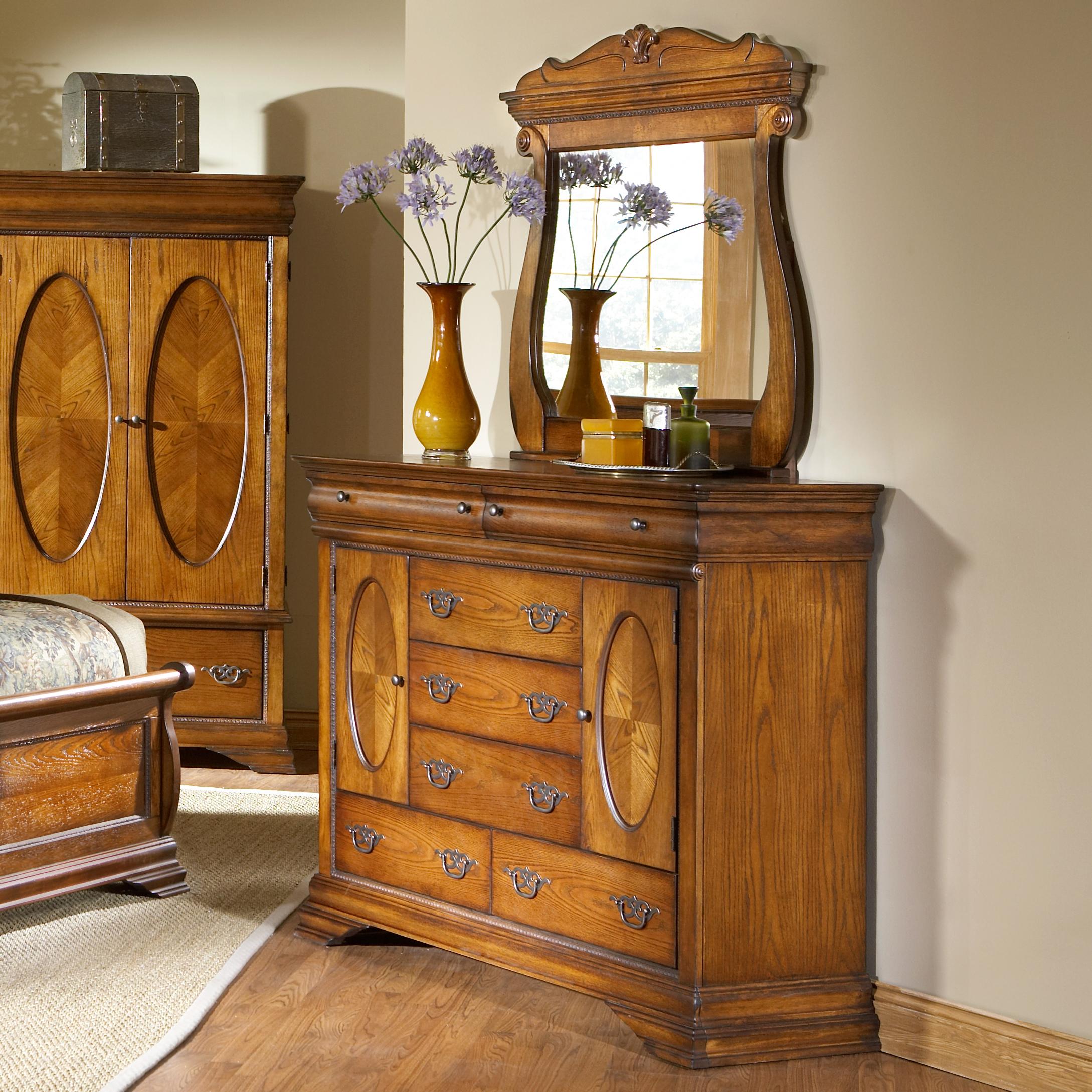 Bureau and discount dresser set